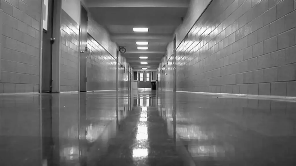 School Hallway